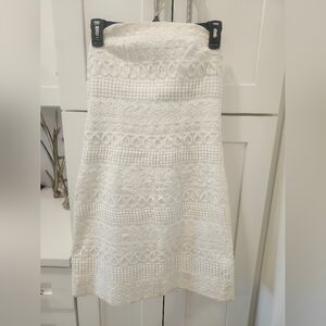Lilly Pulitzer White Strapless Dress Size 4